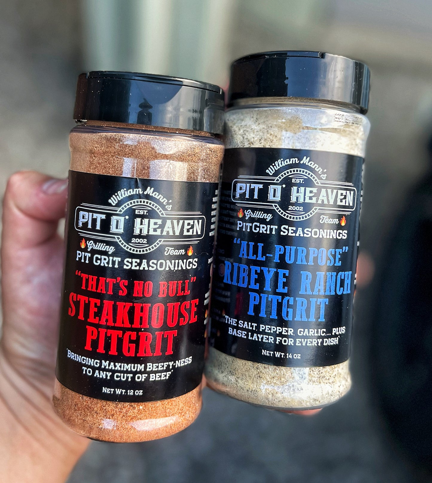 PIT O HEAVEN- PITGRIT SEASONINGS-  Competition Steak DUO