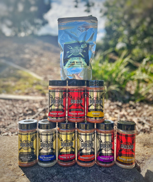 DB180 Complete Rub and Marinade Pack!