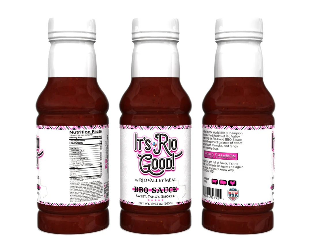 RIO VALLEY MEATS - IT’S RIO GOOD BBQ SAUCE