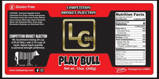 LC BBQ - PLAY BULL COMPETITION BRISKET INJECTION