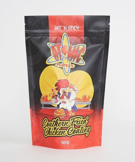 ATOMIC CHICKEN - "HOT N SPICY" SOUTHERN FRIED CHICKEN COATING