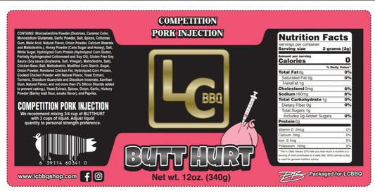LC BBQ - BUTT HURT PORK INJECTION