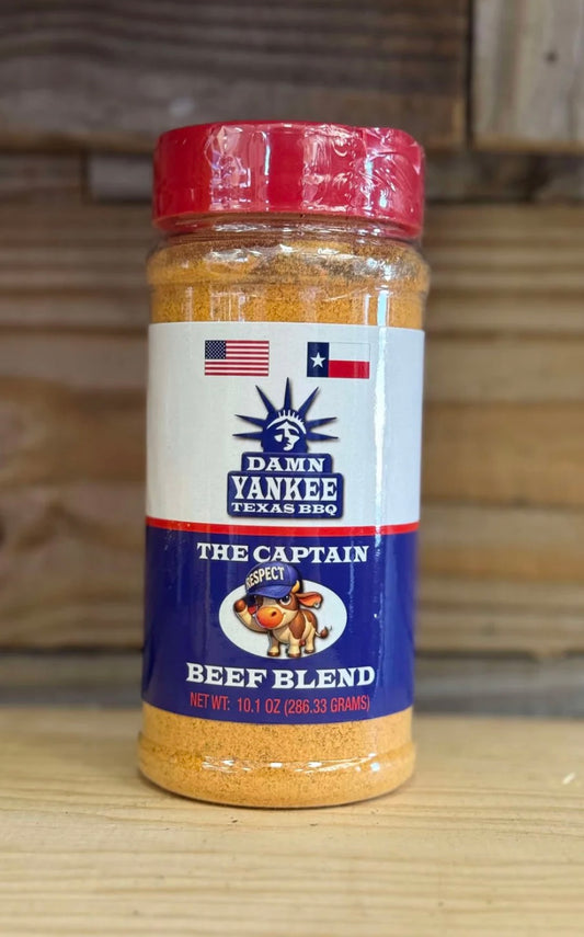 DAMN YANKEE TEXAS BBQ - The captain beef blend