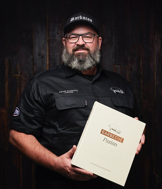 BARBECUE FUSION COOKBOOK BY PITMASTER ADAM ROBERTS