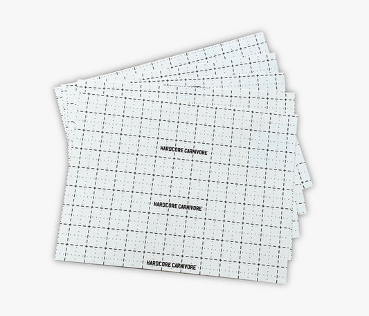 HARDCORE CARNIVORE-  DISPOSABLE CUTTING BOARDS (30 pack)